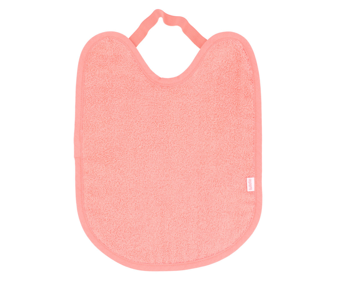 Babero toalla plastificado con goma (varios colores) - Imagen 4