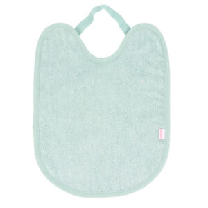 Babero toalla plastificado con goma (varios colores)