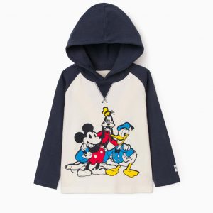 Camiseta de manga larga bebé Mickey & Friends