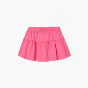 Falda basic rosa