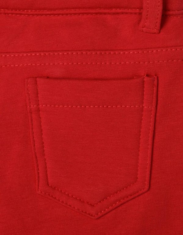 Pantalón rojo con bolsillos bebé