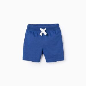 Pantalón corto sport azul bebé