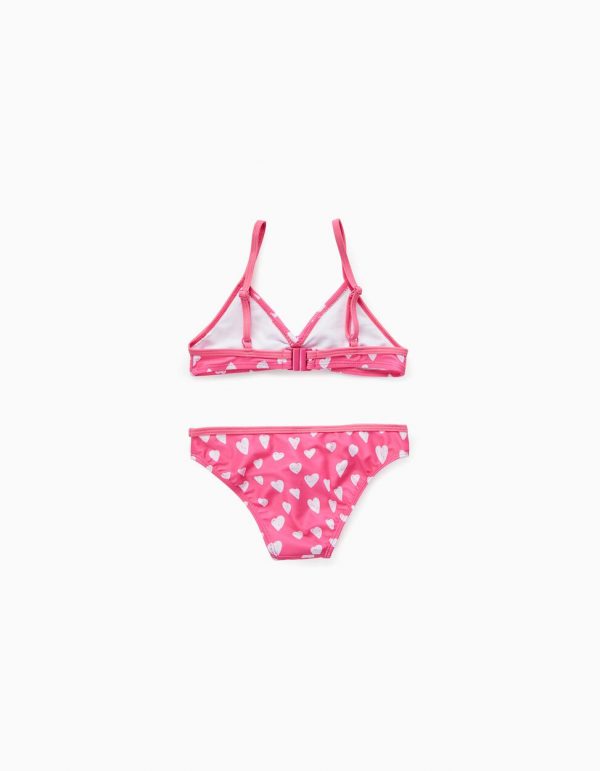 Bikini corazones rosa