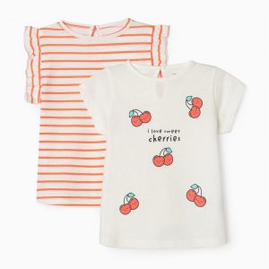 Pack 2 camisetas cherries bebé