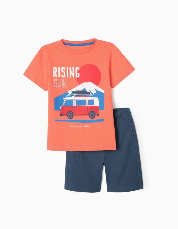 Conjunto de camiseta y pantalón Rising sun