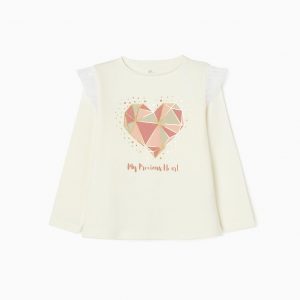 Camiseta con tul My precious heart