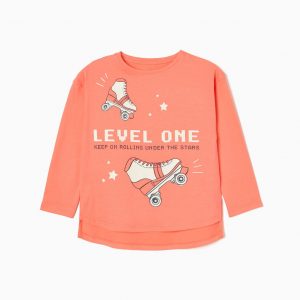 Camiseta level one coral