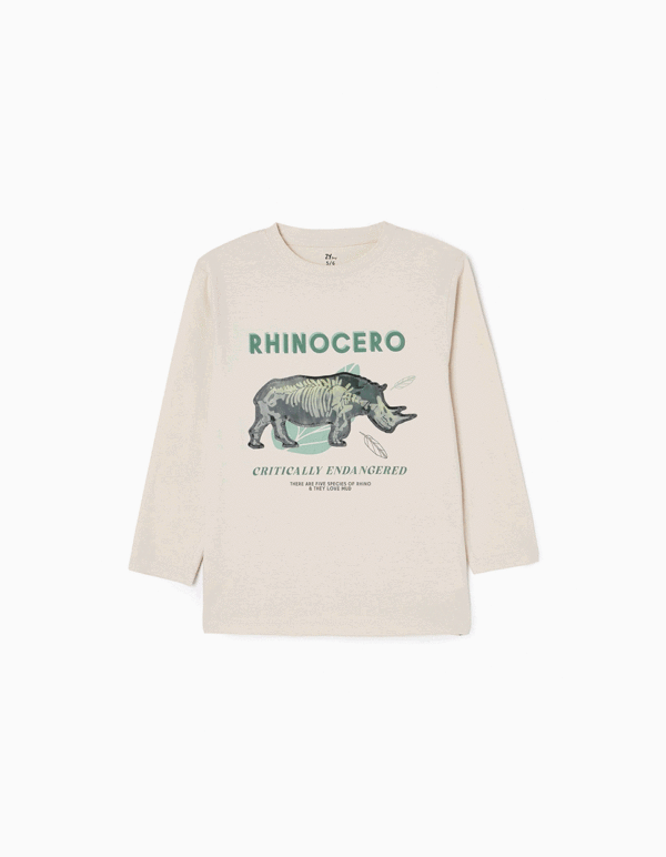 Camiseta rinoceronte