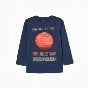 Camiseta Mars azul marino