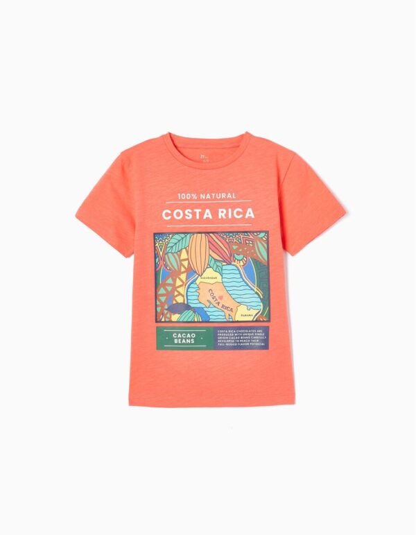Camiseta coral Costa Rica