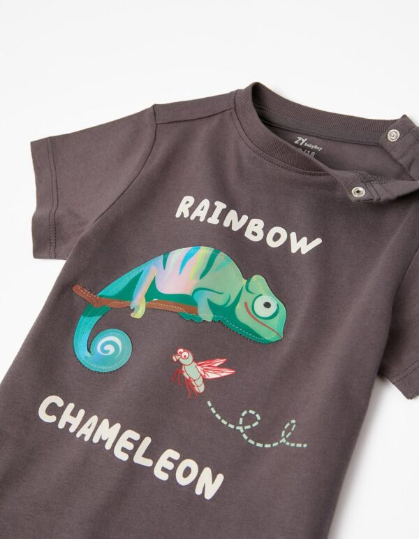 Camiseta camaleón rainbow