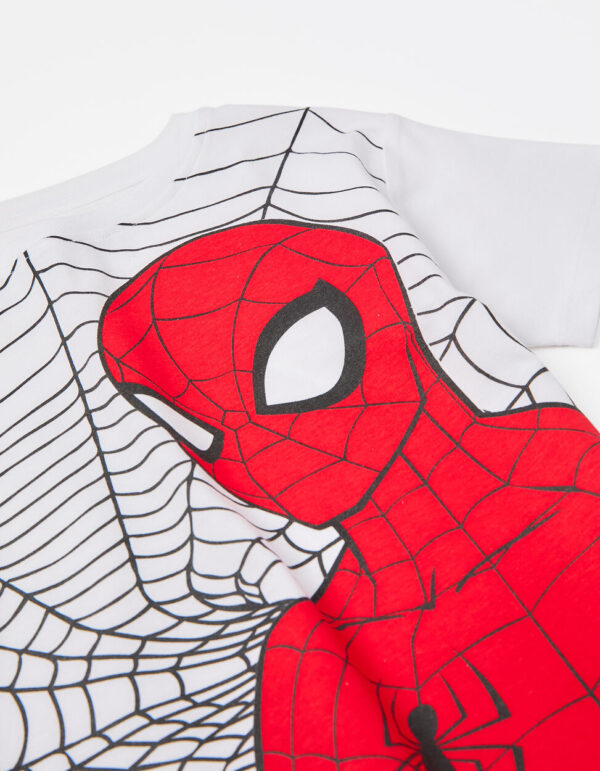 Conjunto de camiseta y pantalón corto Spiderman