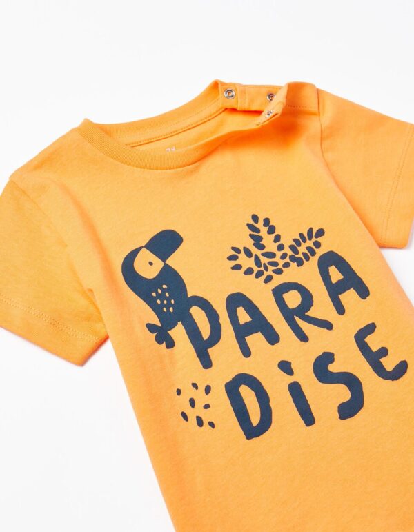 Camiseta paradise naranja
