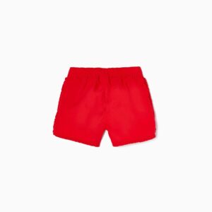Pantalón con volantito rojo niña