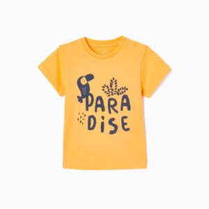 Camiseta paradise naranja