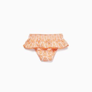 Braguita de baño floral orange bebé