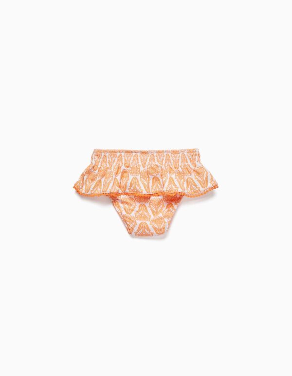 Braguita de baño floral orange bebé