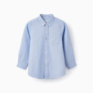 Camisa Oxford azul