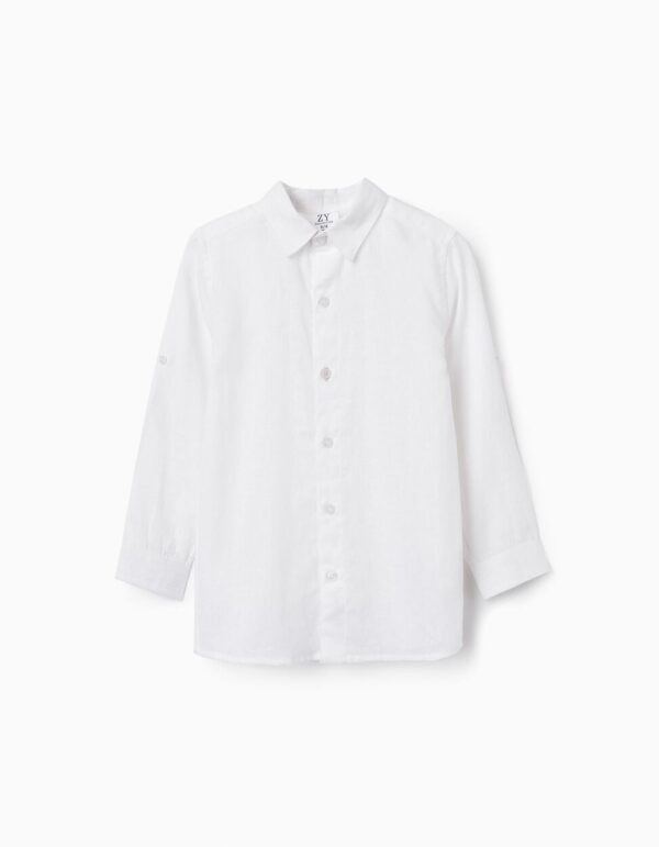 Camisa blanca clásica