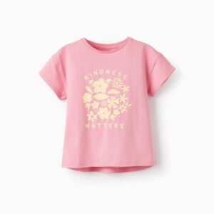 Camiseta kindness rosa