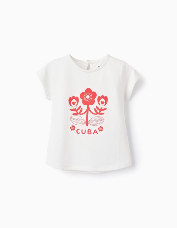 Camiseta Cuba bebé