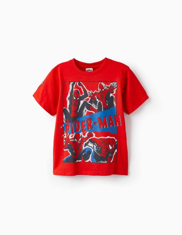 Camiseta Spiderman roja