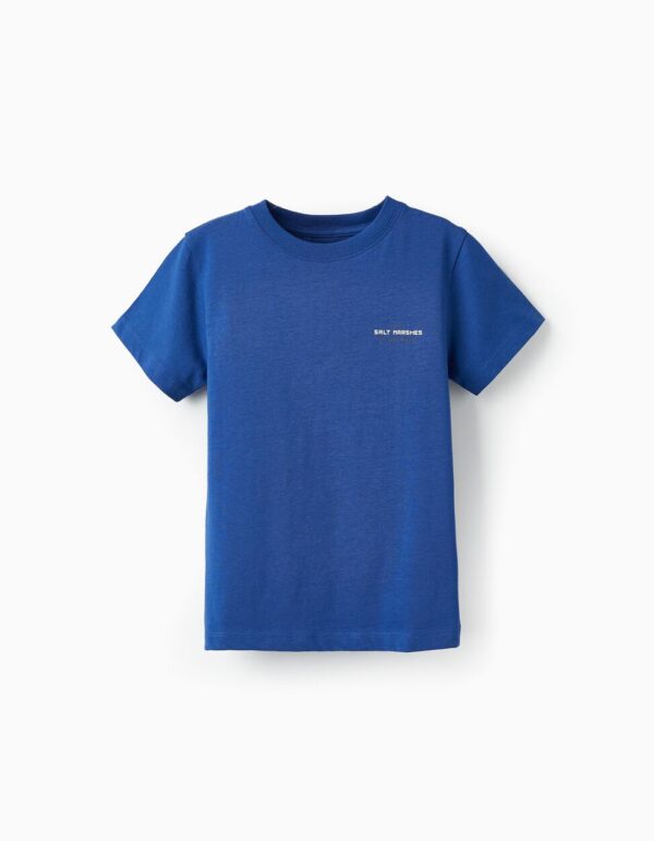 Camiseta azul salt marshes