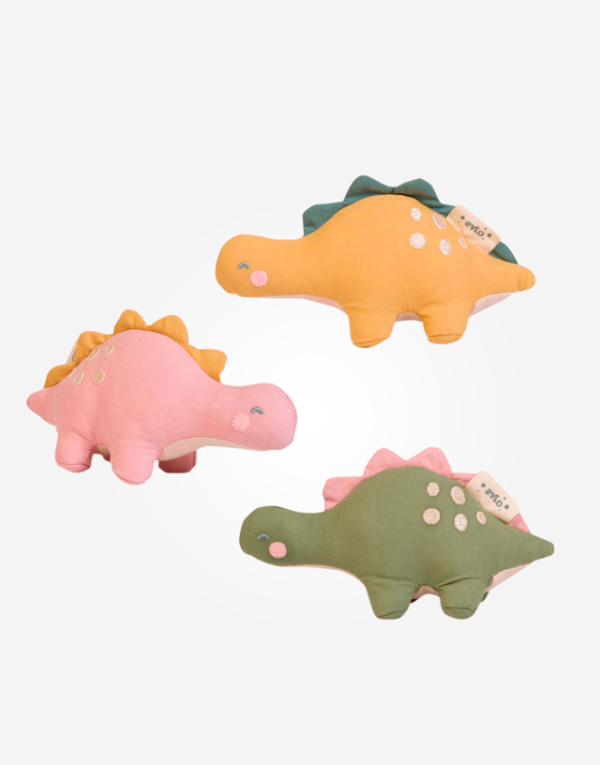 Peluches con sonajero «Wild Dinos»