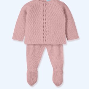 Conjunto primera puesta sin costuras perlé lively blossom