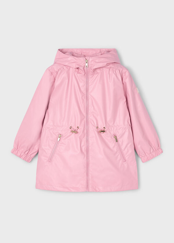 Cortavientos rosado niña Mayoral