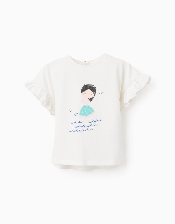 Camiseta blancas 7 Faldas bebé