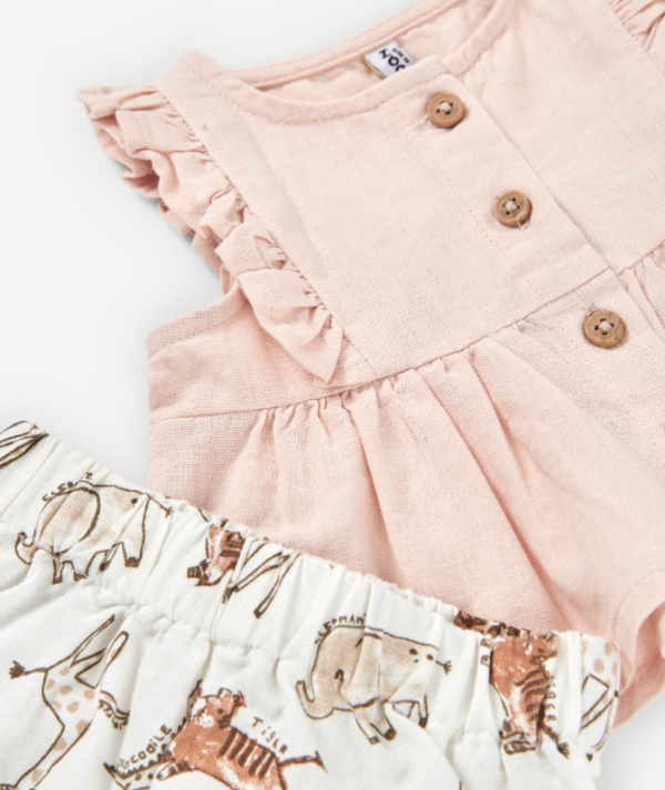 Conjunto Sabana Rosa/Blanco