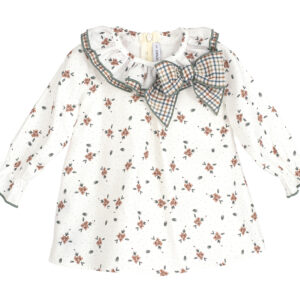 Vestido flores y cuadros chamsin