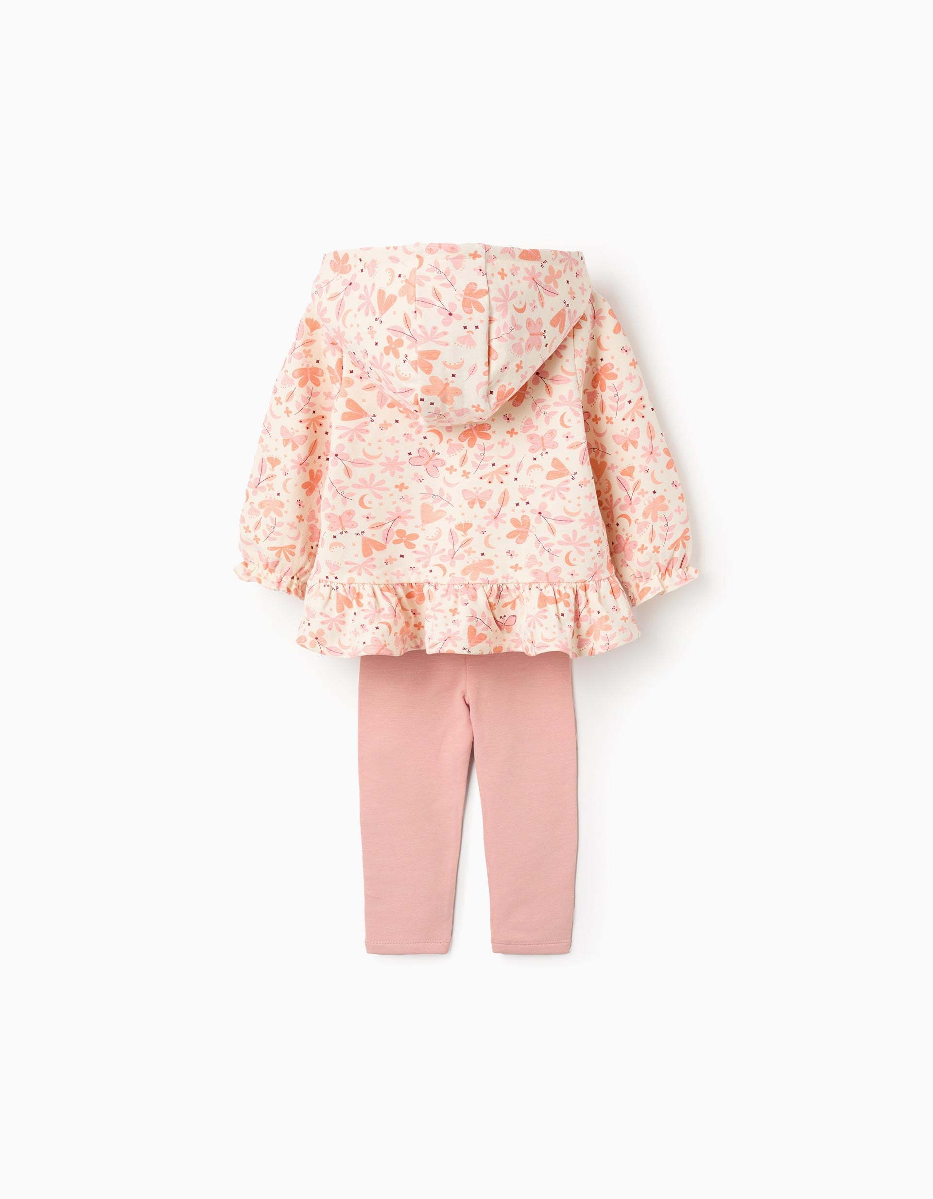 Conjunto chándal y camiseta bebé mariposas - Imagen 2