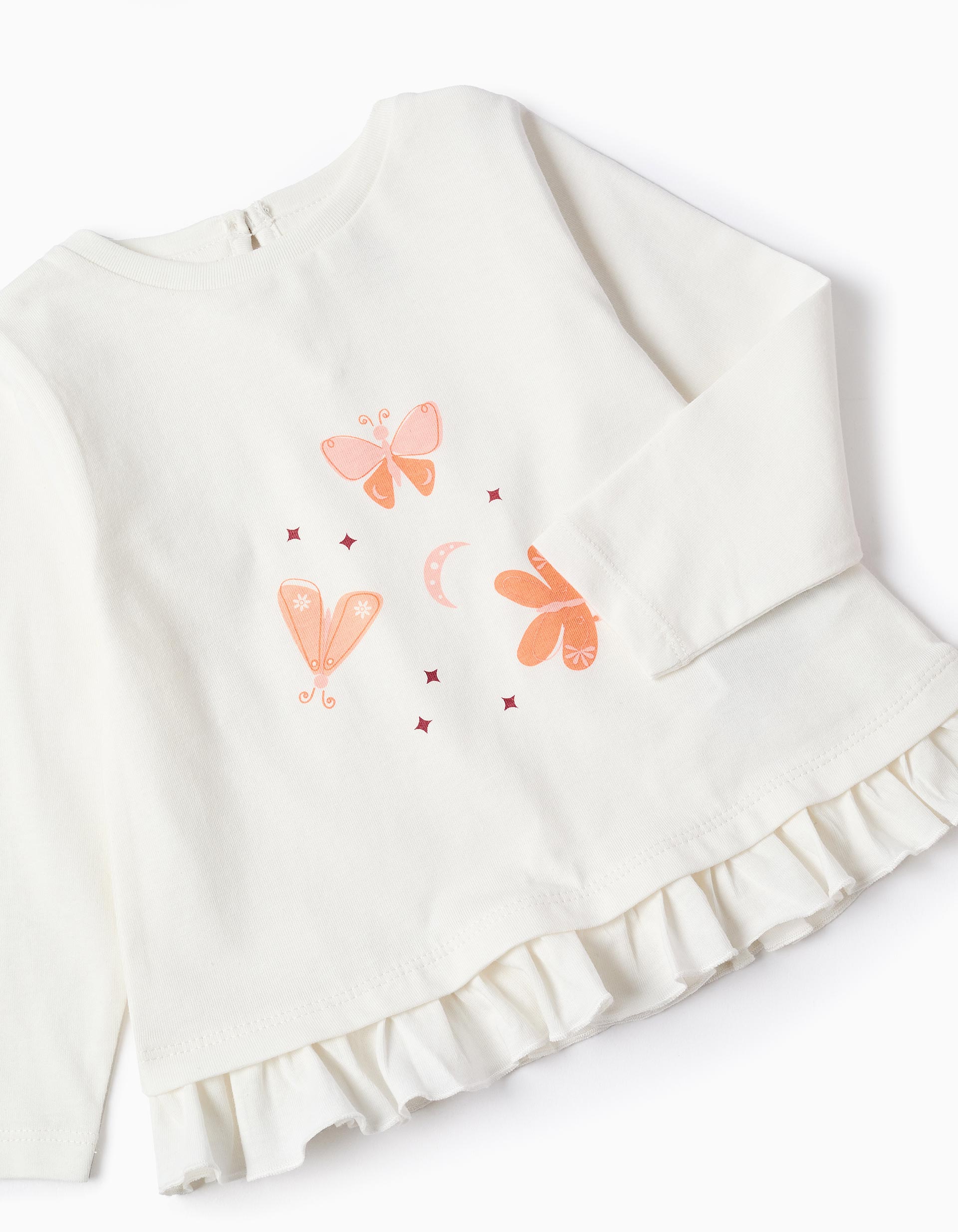 Conjunto chándal y camiseta bebé mariposas - Imagen 3