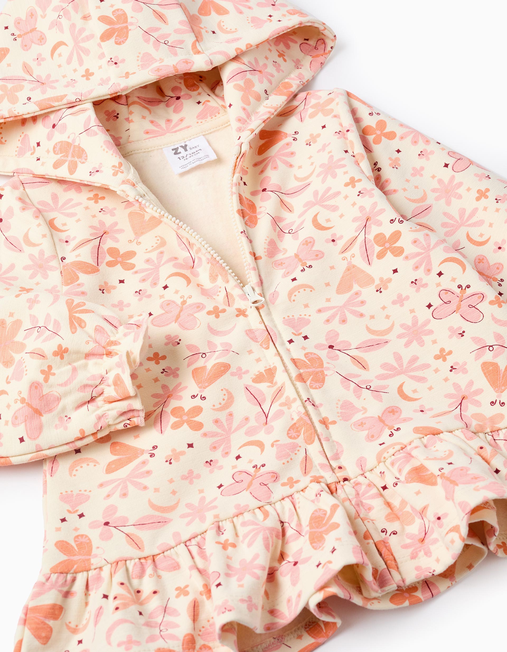 Conjunto chándal y camiseta bebé mariposas