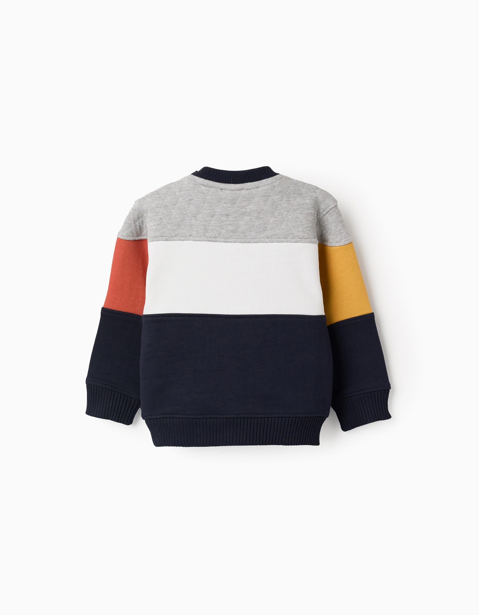 Sudadera bebé tricolor - Imagen 2
