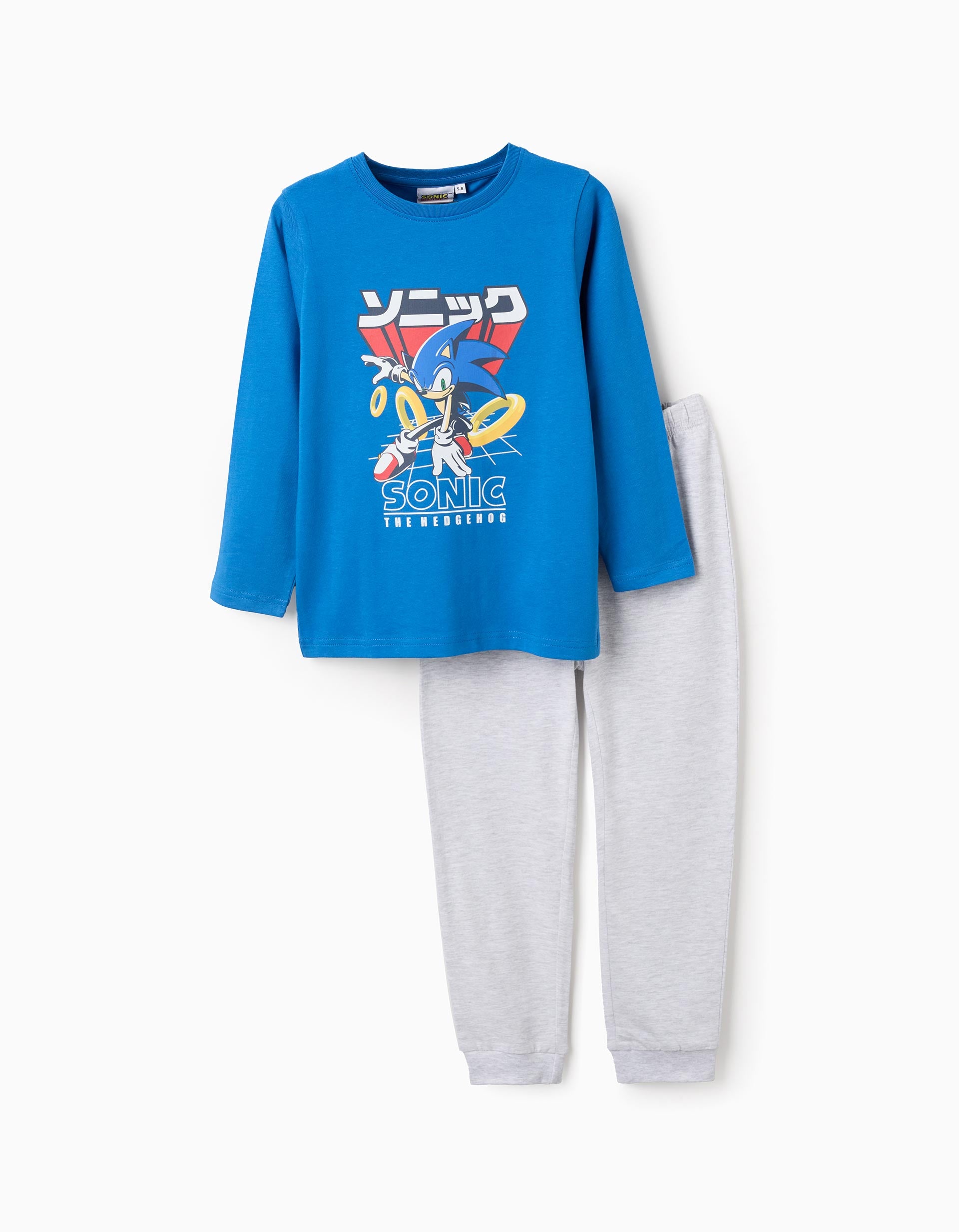 Pijama de algodón Sonic