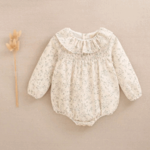 Ranita de bebé hojitas menta