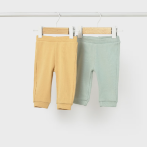 Pantalón verde/mostaza bebé Mayoral