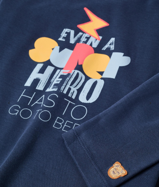 Pijama con capa super heroe - Imagen 4