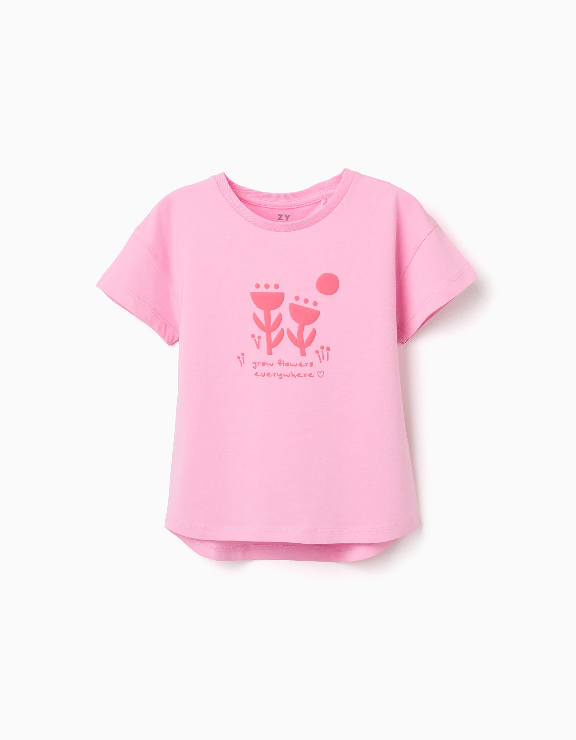 Camiseta grow flowers