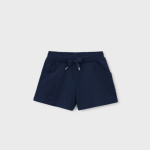 Pantalón corto marino básico niña Mayoral