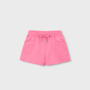 Pantalón corto rosa básico niña Mayoral