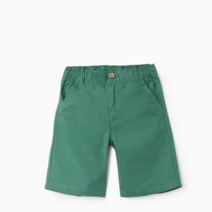 Bermudas chino midi verde oscuro