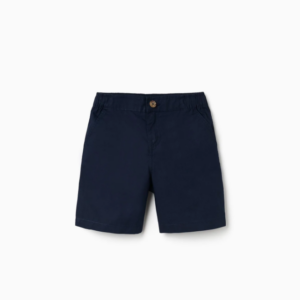 Bermudas chino midi azul oscuro