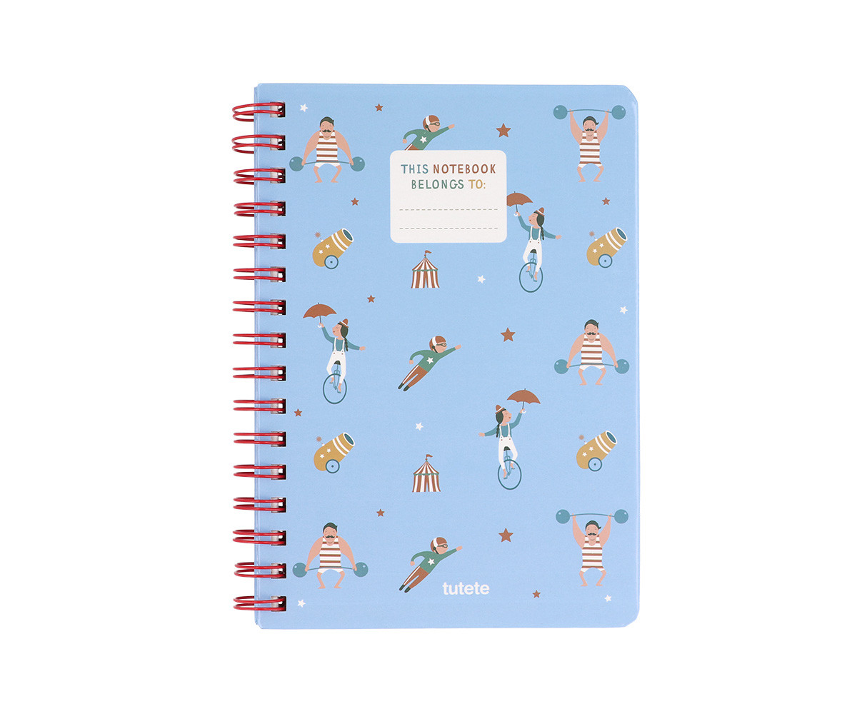 Libreta Escolar Circus Show de Tutete