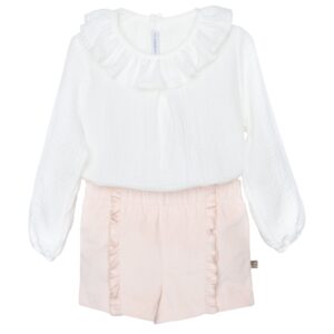 Conjunto blusa y pantalón Laza