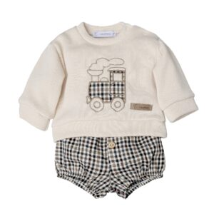 Conjunto tren pololo cuadros Borben