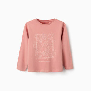 Camiseta art and nature rosa
